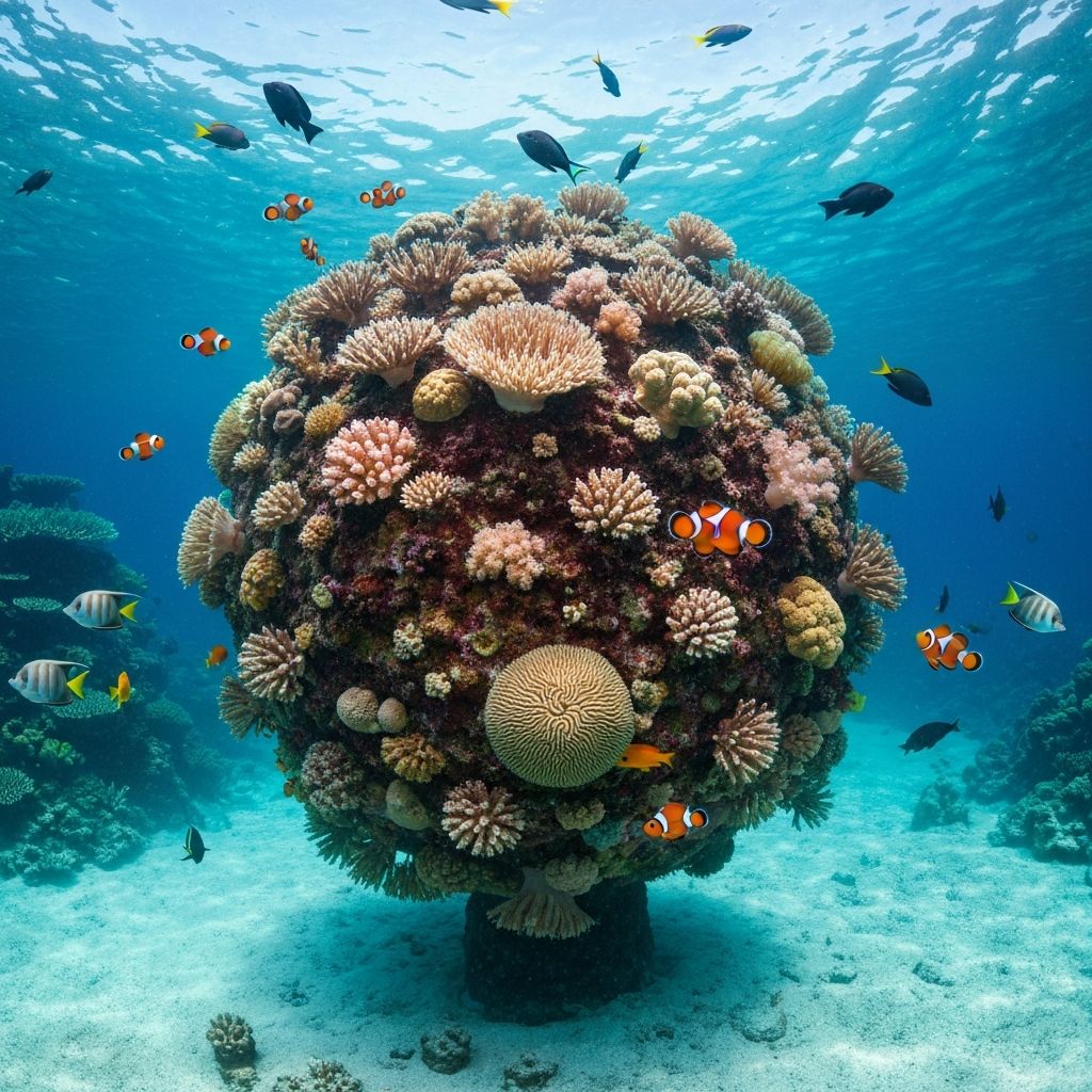 Memorial reef structure